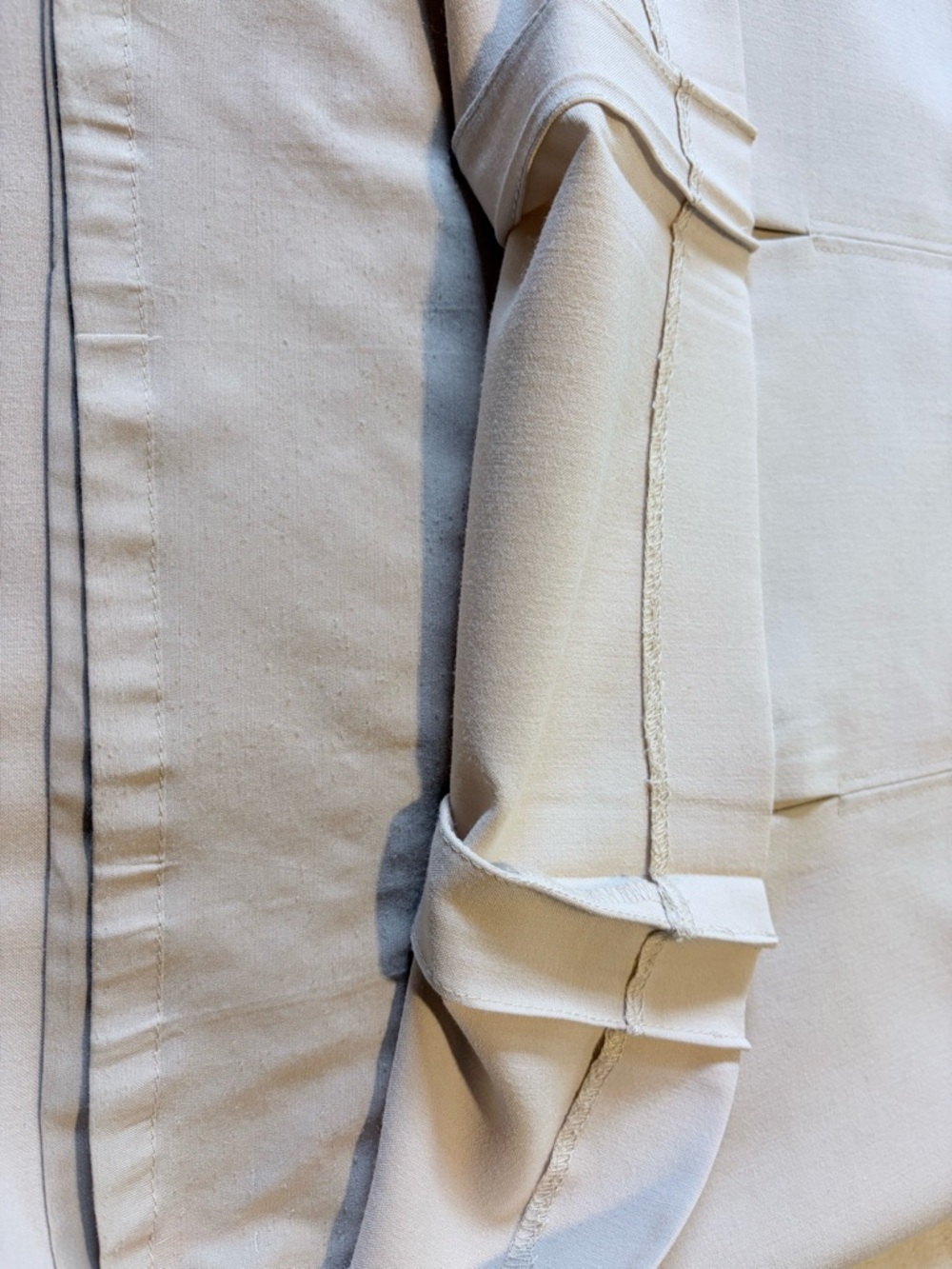 Jones New York Cream A-Line Skirt with Pleats Size 14 - Picture 8 of 11